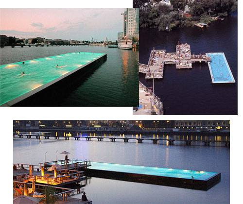 IN DEN MAI FEIERN & LOSSCHWIMMEN: DAS BADESCHIFF FEIERT DEN AUFTAKT DER SOMMERSAISON