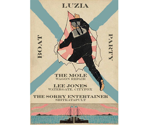 LEINEN LOS: DAS LUZIA PARTY-BOOT LEGT AB