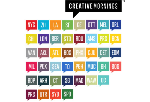 CREATIVE MORNINGS — A LECTURE SERIES FOR BREAKFAST