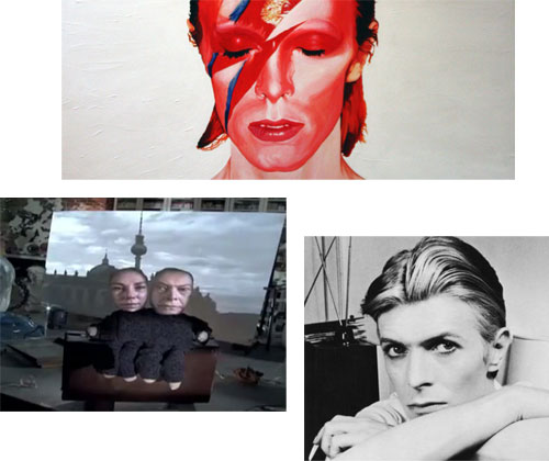 ZU DAVID BOWIE TANZEN — AUF DER FEELING GLOOMY PARTY