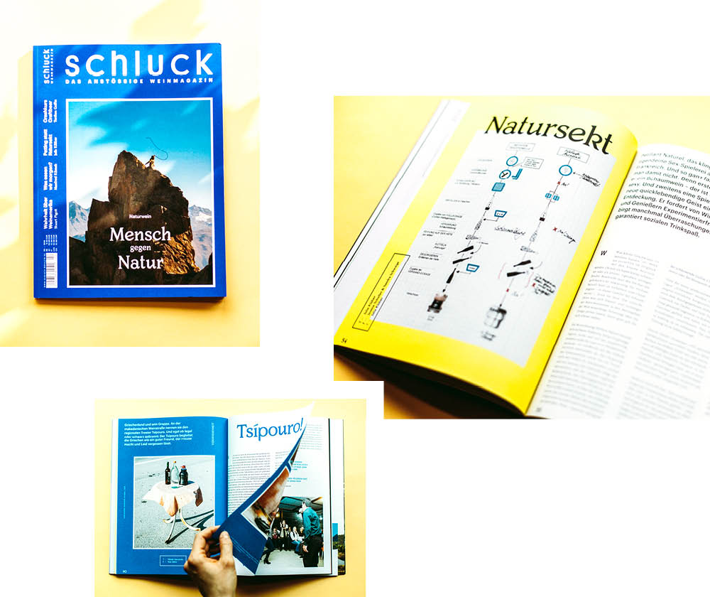 SCHLUCK — A MAGAZINE DEDICATED TO WINE (IN GERMAN)