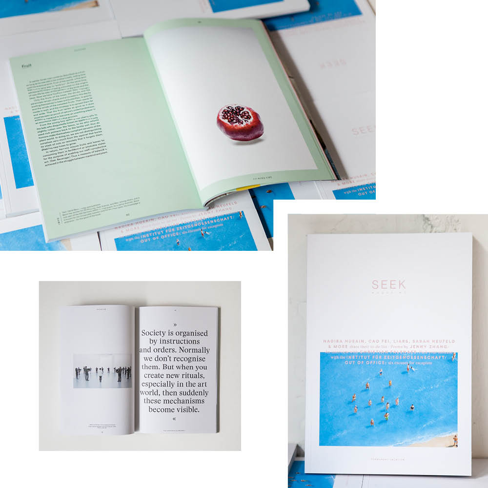 SEEK MAGAZINE NO.4 RELEASE — COME AWAY ON HOLIDAY WITH US