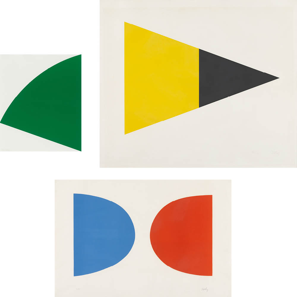ELLSWORTH KELLY’S GRAPHIC OUEVRE ON DISPLAY