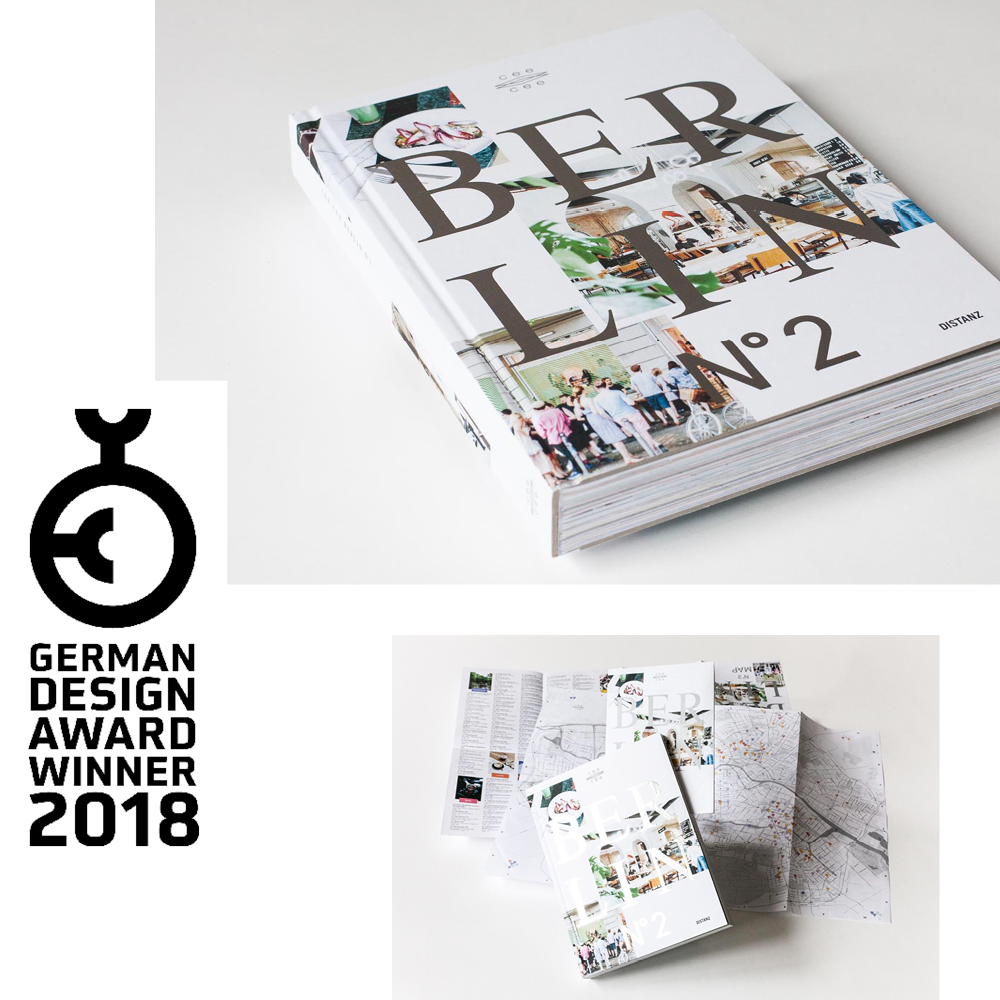 CEE CEE BERLIN BOOK NO.2 WINS 2018 GERMAN DESIGN AWARD