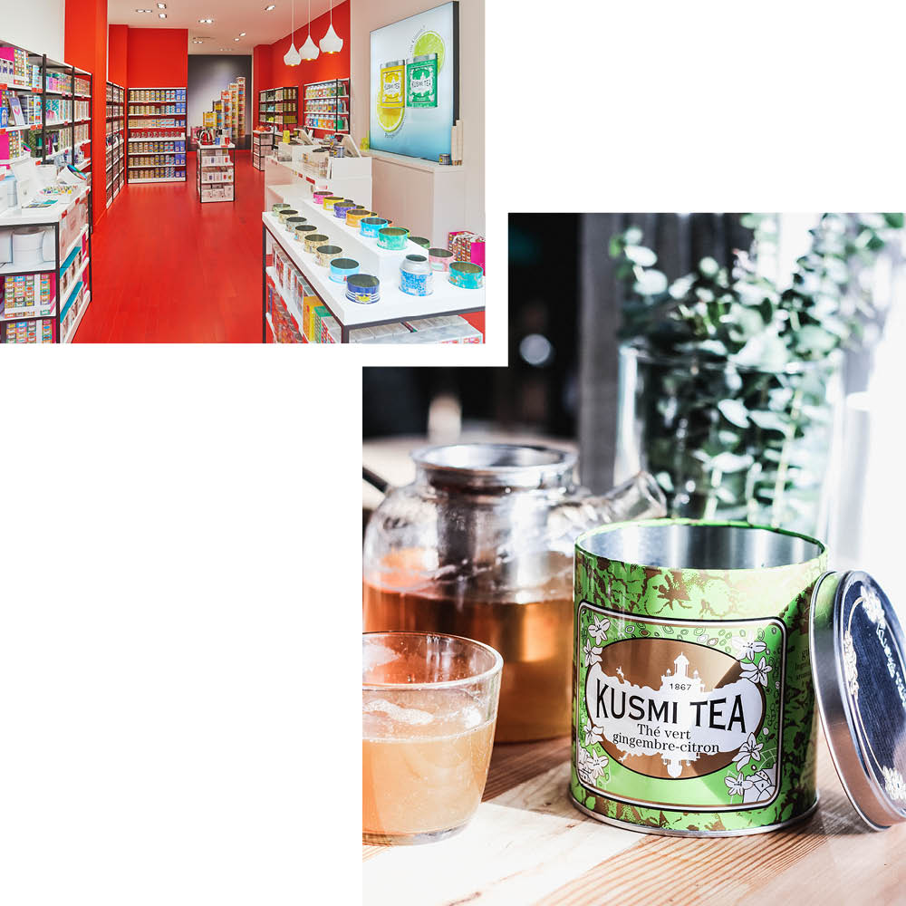 KUSMI TEA — A GRAND OPENING FOR CHARITY