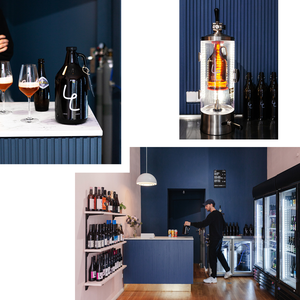 LAGER LAGER BOTTLE SHOP: FIRST–RATE BEERS AND WINES TO GO