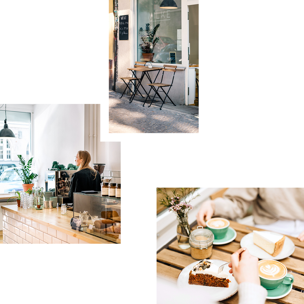 WILKE: COFFEE & FRESHLY BAKED CAKES IN A FRIENDLY SPACE — RECOMMENDED BY JO FRASER