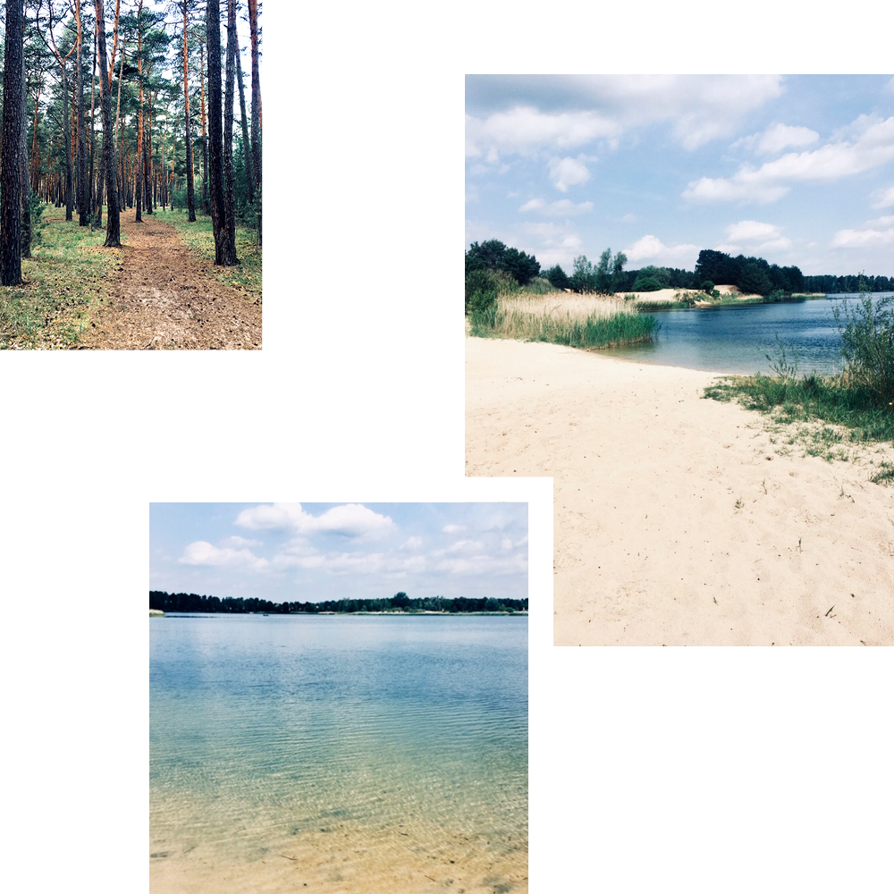 BERNSTEINSEE — WO SICH MITTE ZUM BADEN TRIFFT