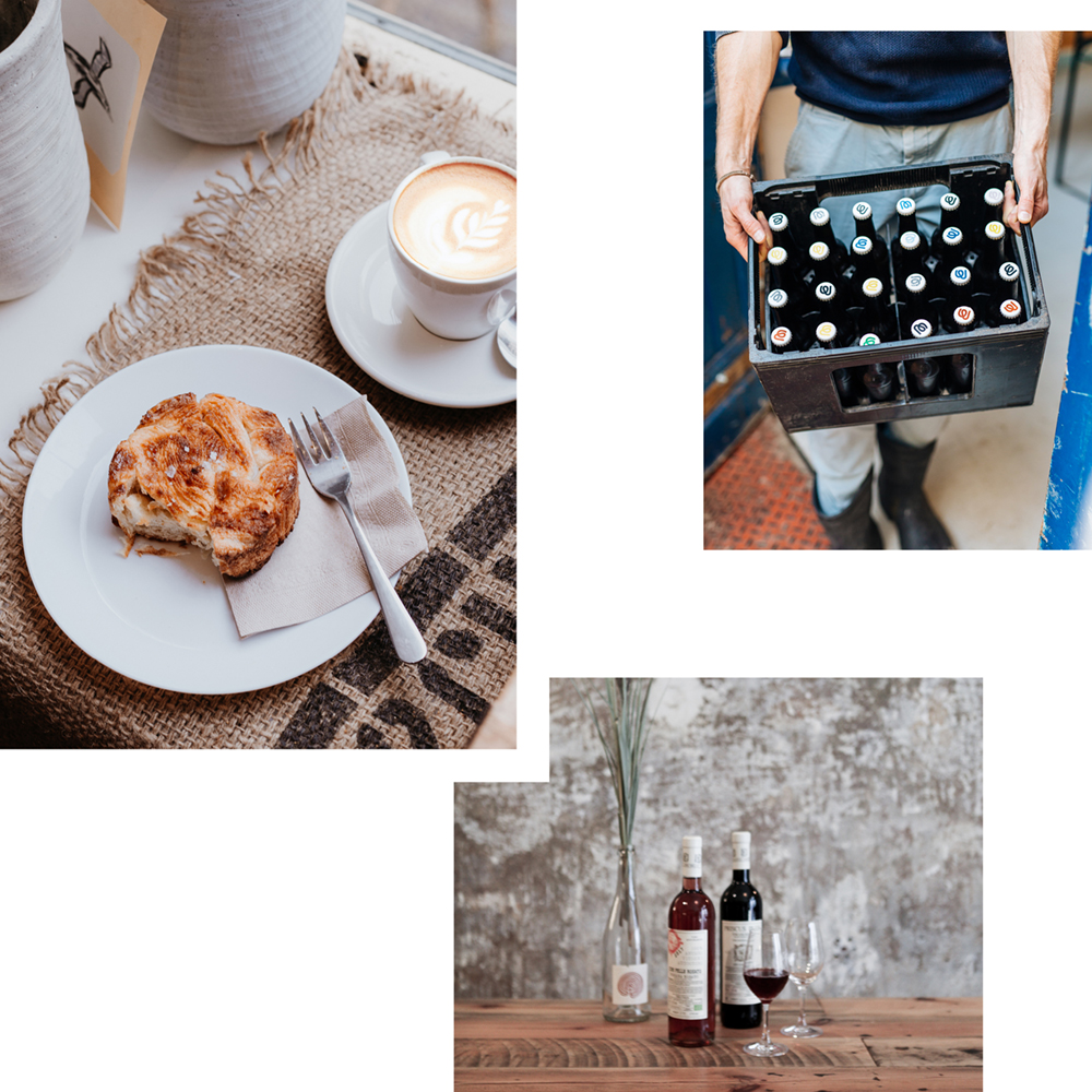 APOCALYPSE DELIVERY — CROISSANTS, COFFEE, CHEESE, WINE AND MORE DELIVERED ON TWO WHEELS