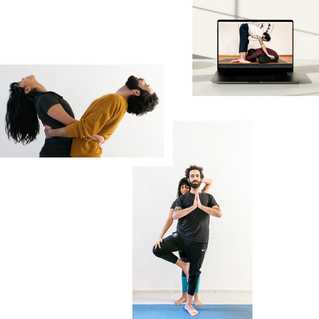 PARTNER YOGA FROM SOUL Y LUNA — RECONNECTING THROUGH (ONLINE) GUIDED MOVEMENT AND TOUCH