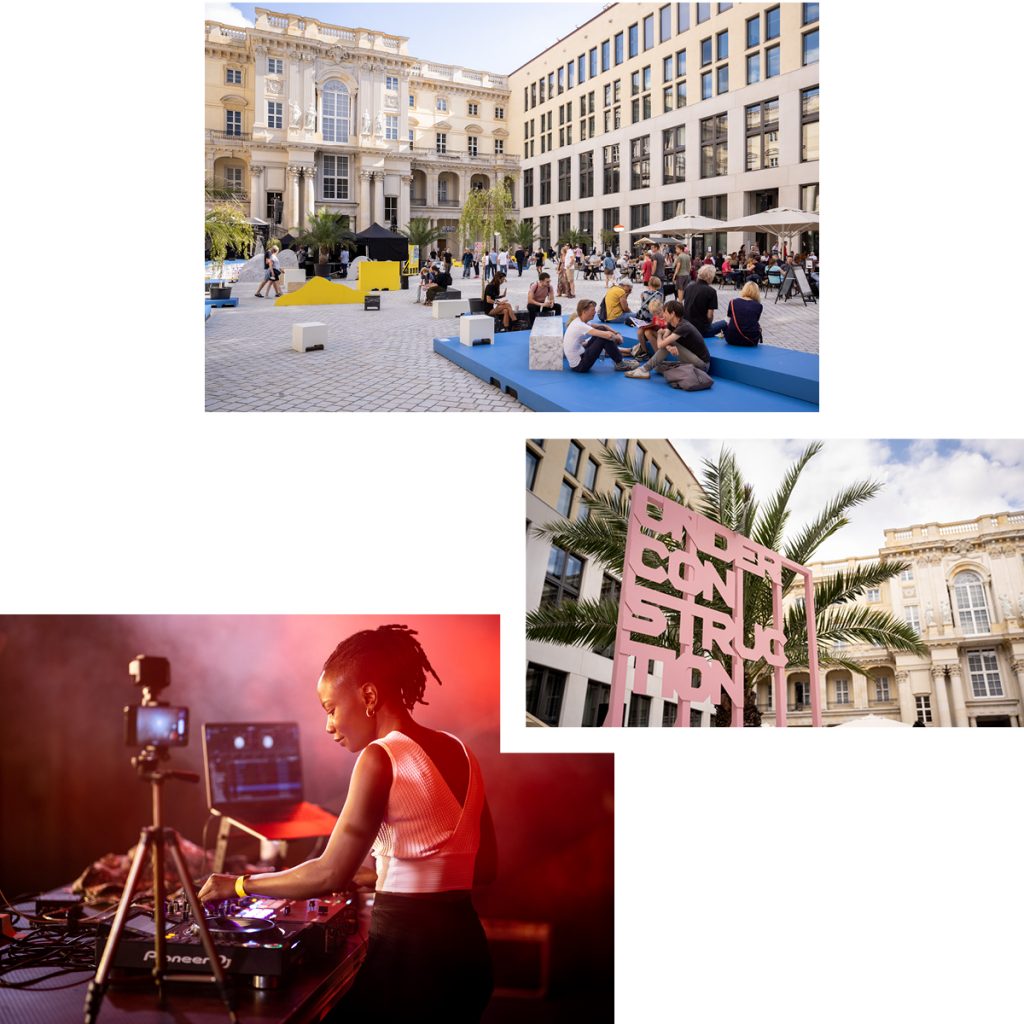 CONCERTS, CONVERSATION AND HIP-HOP WORKSHOPS — AIRING OUT SUMMER PROGRAM AT THE HUMBOLDT FORUM COURTYARD
