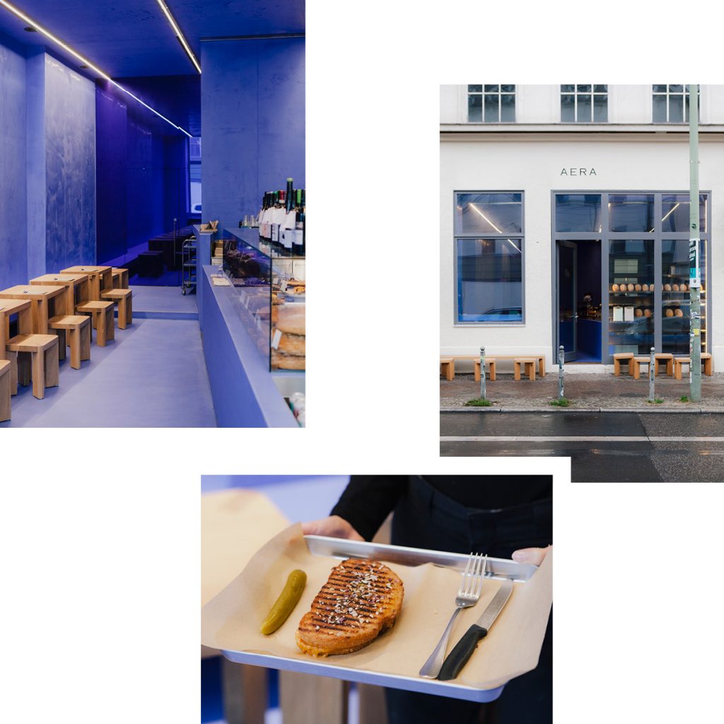 AERA BREAD — BLUE-HUED BAKERY FOR GLUTEN-FREE BREAD, GRILLED CHEESE SANDWICHES AND SWEET TREATS