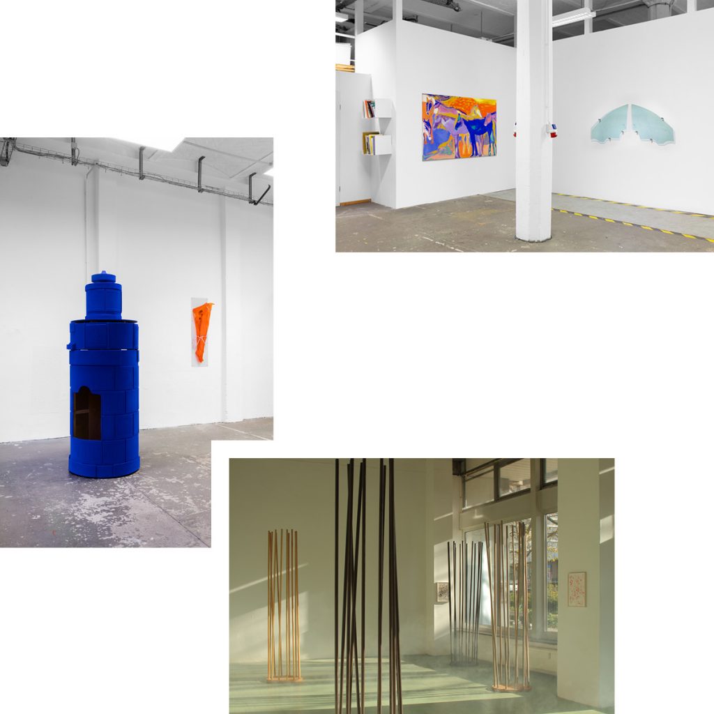 ART IN SUSPENSION — MICHAELA MEISE AT SCHERBEN AND JOHANNA DUMET, LENA MARIE EMRICH AND HANNAH SOPHIE DUNKELBERG AT OFFICE IMPART