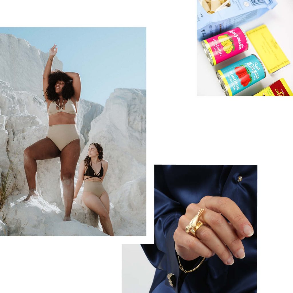 GET READY FOR SUMMER WITH LABELS: JEWELRY BY SABRINA DEHOFF, SWIMWEAR BY ANEKDOT AND ITALIAN SNACKS FROM AMORE