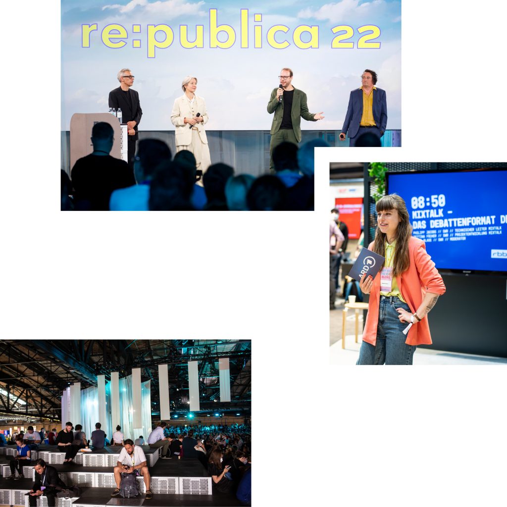 ANY WAY THE WIND BLOWS: DIE RE:PUBLICA 22 MIT TALKS, WORKSHOPS, DEM NEUEM NETZWERK-EVENT .TXT UND EINEM UMFANGREICHEN RAHMENPROGRAMM