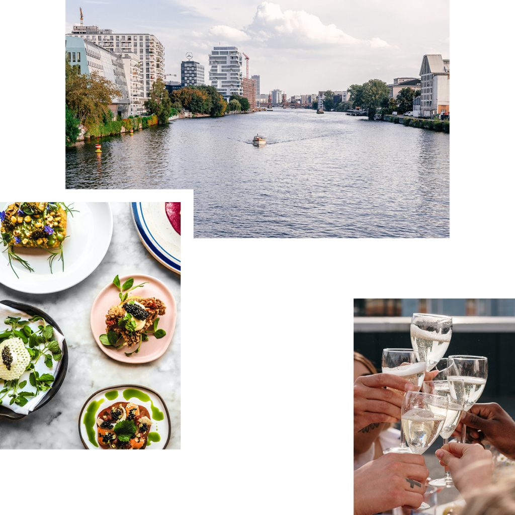 ELECTRIC MIMOSA: EXQUISITER GOURMET–BRUNCH UND PARTY IM FLUXBAU DIREKT AN DER SPREE