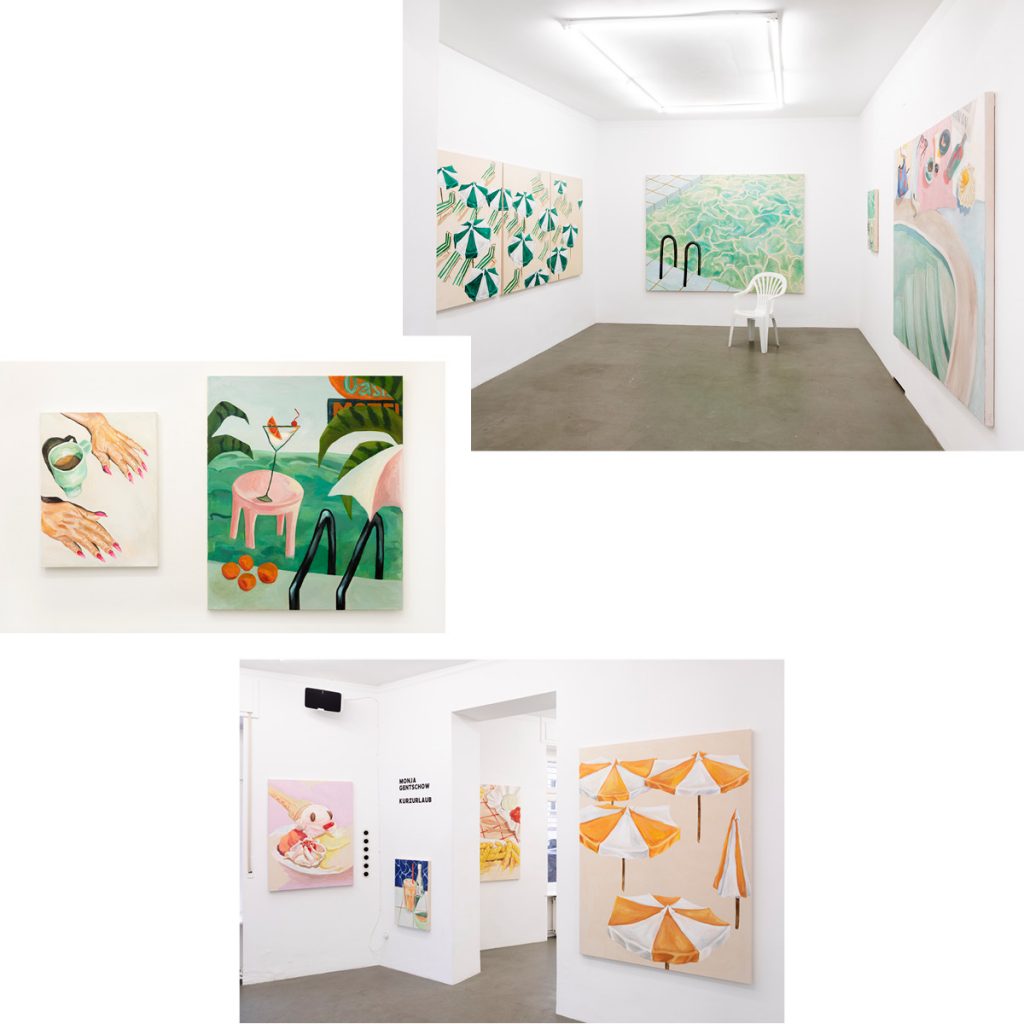 A PASTEL PARADISE IN WINTER — ART FROM MONJA GENTSCHOW AT HVW8 GALLERY