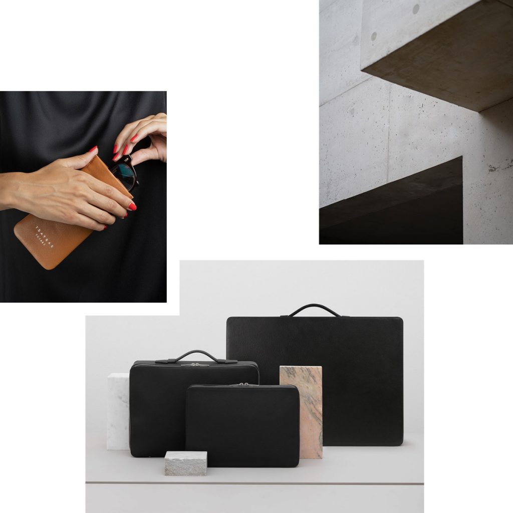 LEATHER BAGS WITH ARCHITECTURAL STAR POWER — TSATSAS X DAVID CHIPPERFIELD