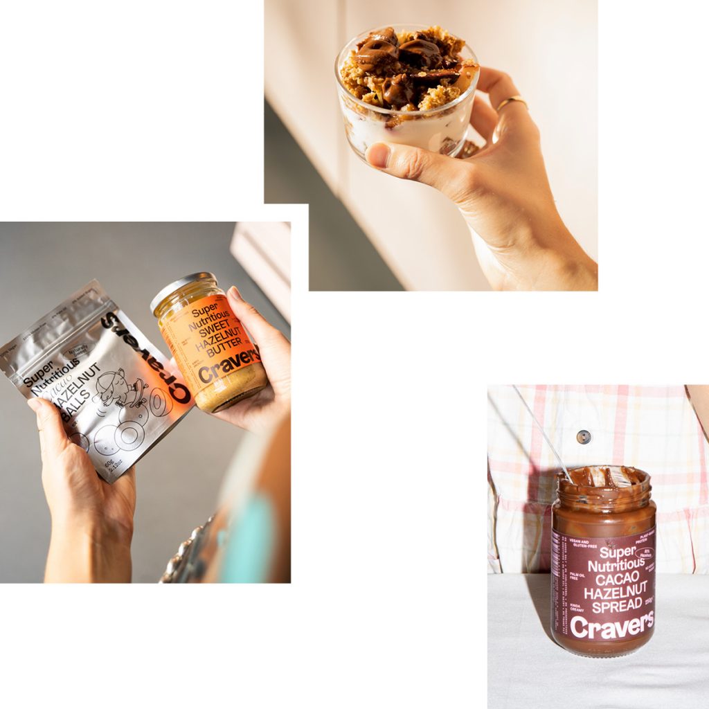 CRAVERS — VEGAN SNACKS AND SPREADS MADE WITH FAIRLY-SOURCED HAZELNUTS FROM ANATOLIA