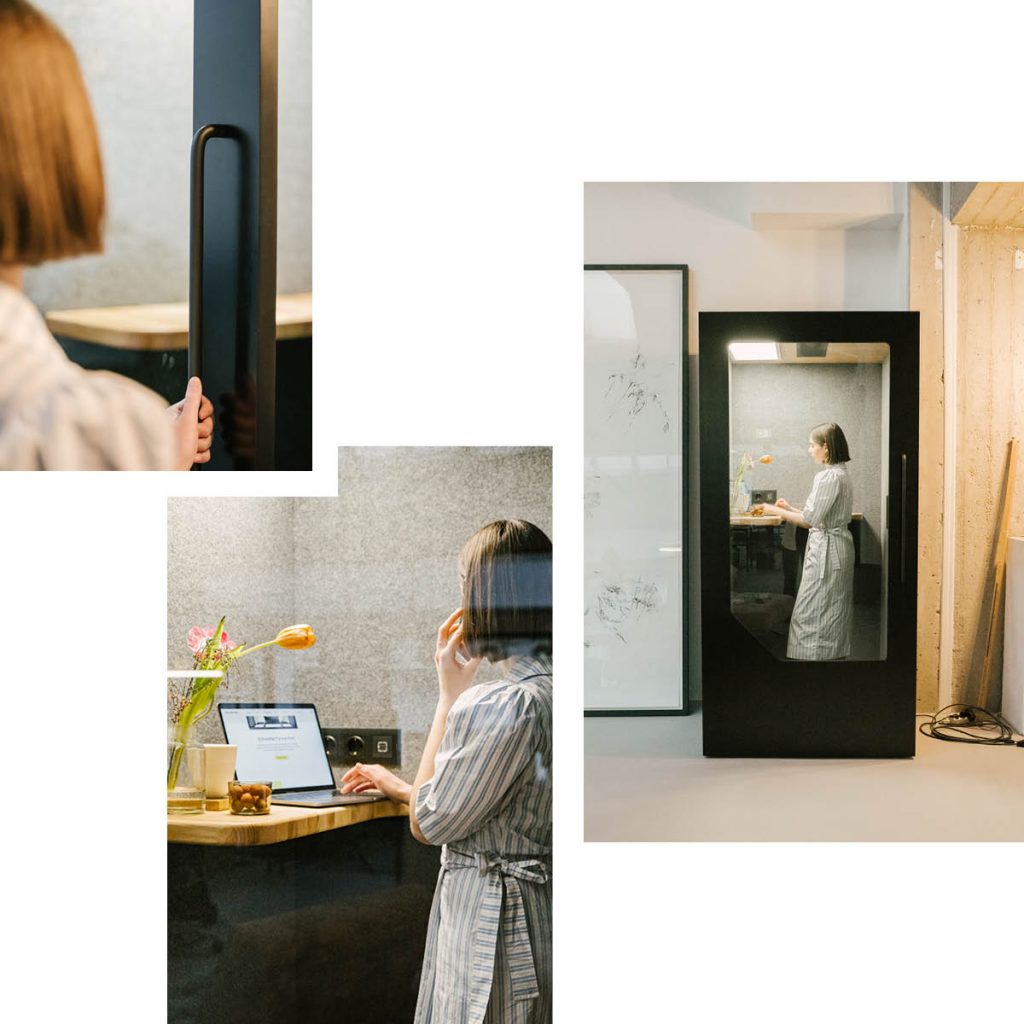 A MOMENT’S PRIVACY: OFFICE PHONE BOOTHS WITH DESIGN APPEAL FROM PERSY BOOTHS