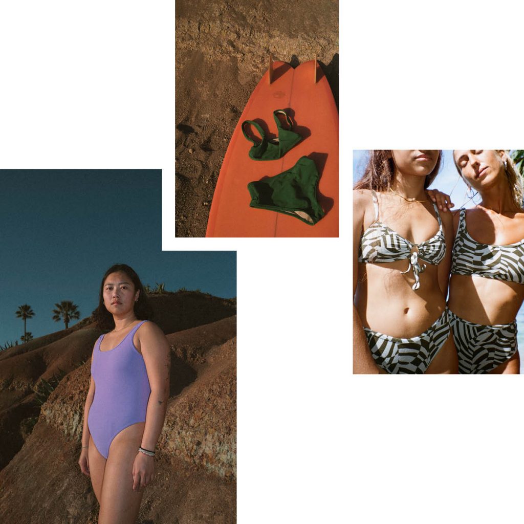 MODERN DESIGNS IN RECYCLED MATERIALS — SWIMWEAR FROM OY SURF