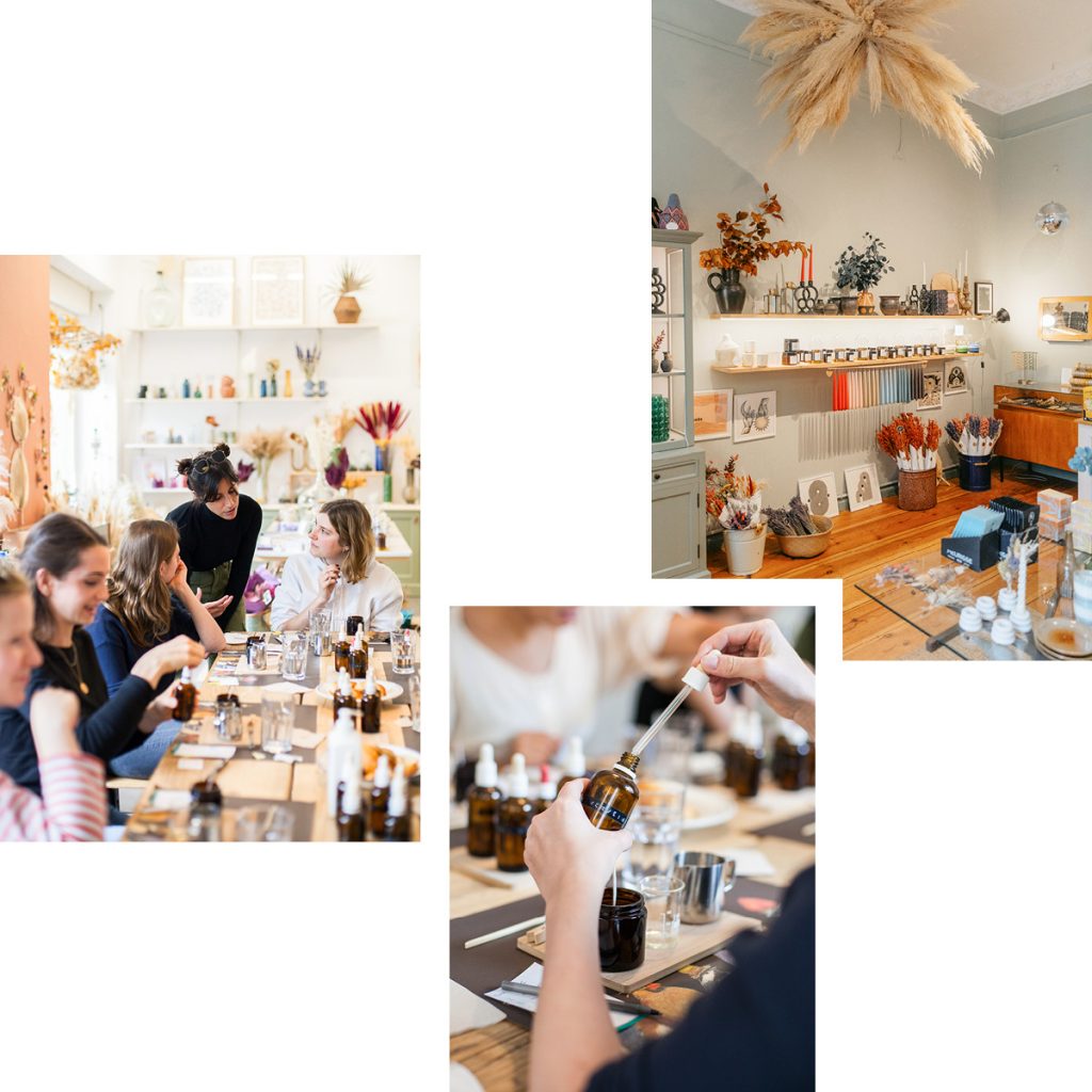 BASE, HEART & TOP NOTES — SCENTED CANDLE WORKSHOP IN THE GRAEFEKIEZ WITH GARDEN STATE