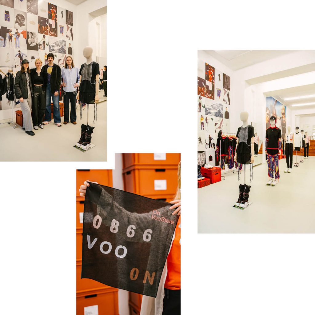 SPACE FOR SOMETHING NEW: ON X VOOSTORE POP-UP PRESENTS UPCYCLED ACTIVEWEAR IN COLLABORATION WITH UDK-ALUMNI