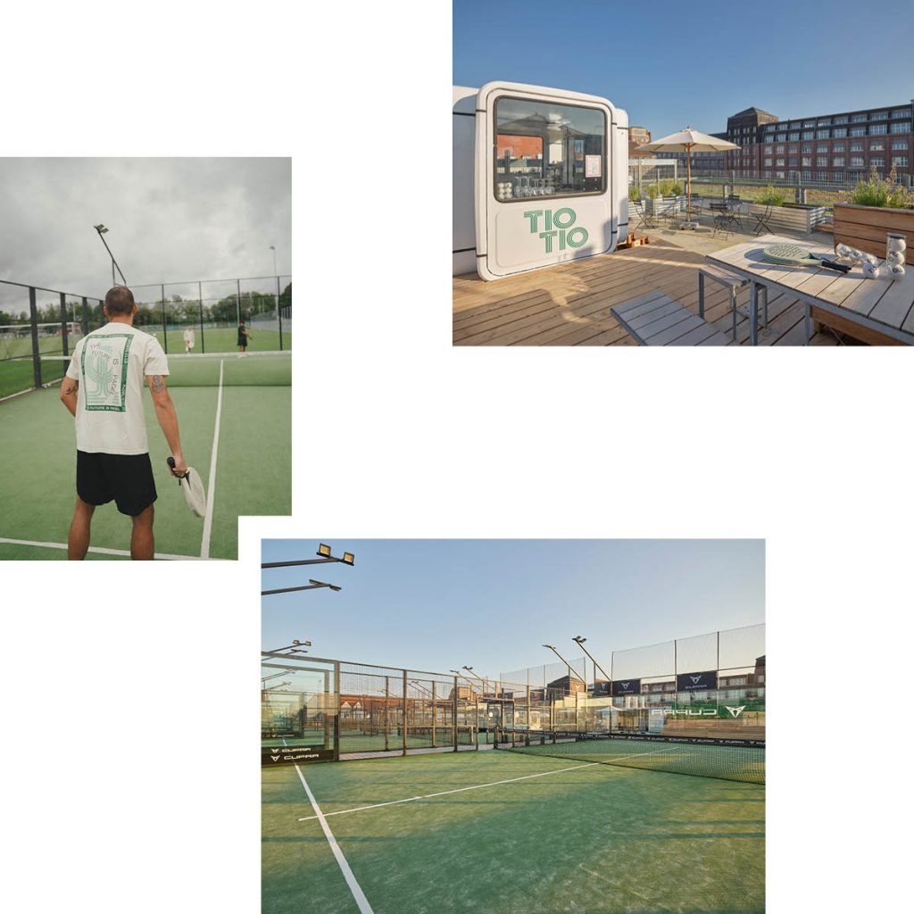 PLAYING ON THE ROOF TERRACE: TIO TIO SOCIAL CLUB INVITES YOU TO PADEL