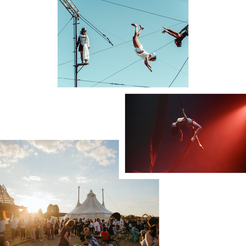 DER ZIRKUS IST IN DER STADT — FLIEGENDE STUNTS & THEATRALISCHE ERZÄHLUNGEN BEIM BERLIN CIRCUS FESTIVAL (AUF DEM TEMPELHOFER FELD)