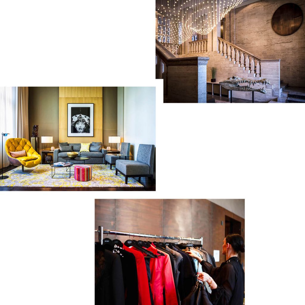 LUXUS MODE IM LUXUS ENVIRONMENT ENTDECKEN — UND DABEI NOCH WAS GUTES TUN: ROBE UND SO/ BERLIN DAS STUE LADEN ZUR FASHION SUITE