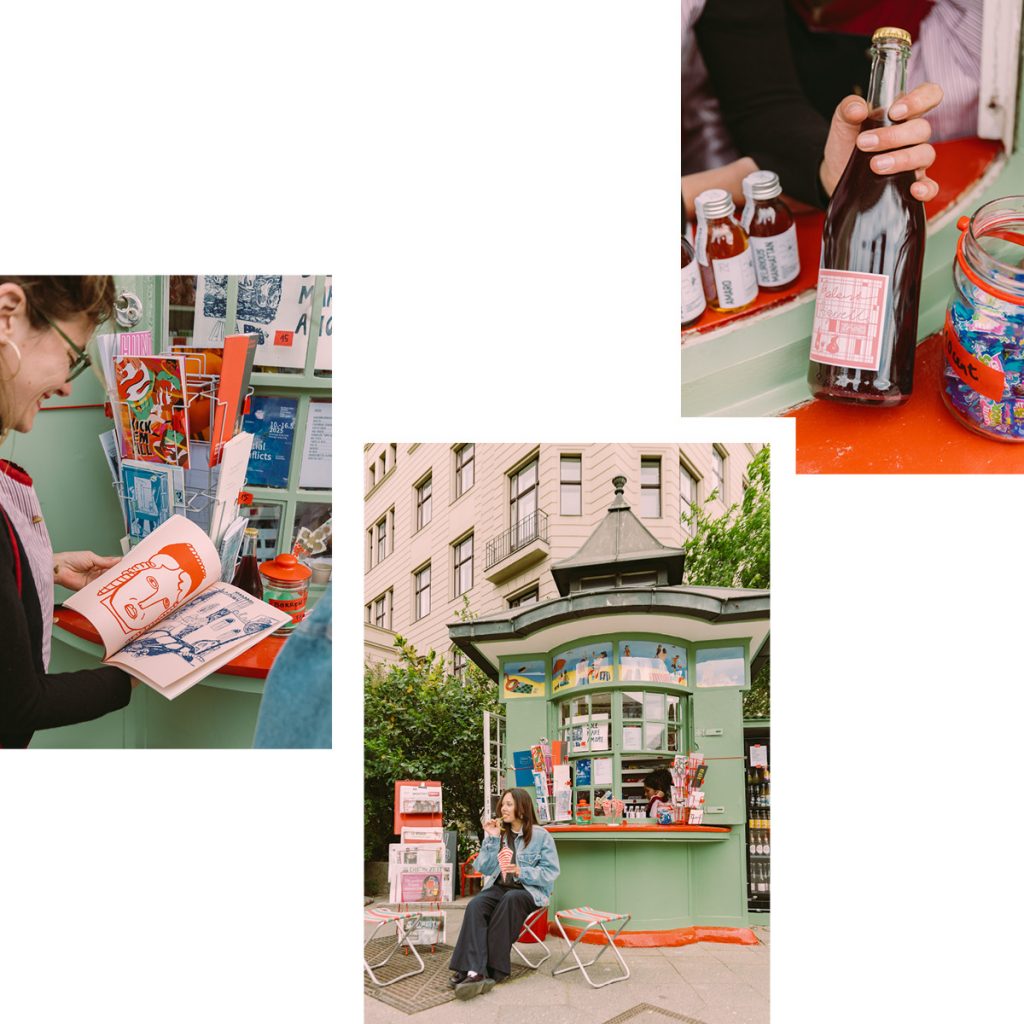 GALERIE, SPÄTI UND KULTURORT IN EINEM: DER PALAST KIOSK AM STEINPLATZ
