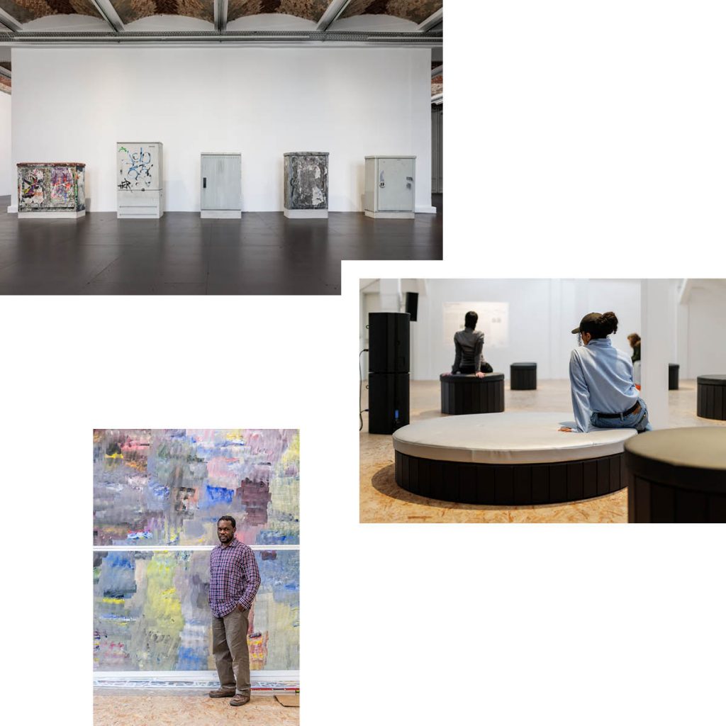 IM NATÜRLICHEN HABITAT: KW ZEIGT KLARA LIDÉN, JEAN KATAMBAYI MUKENDI & ELSE MARIE PADE