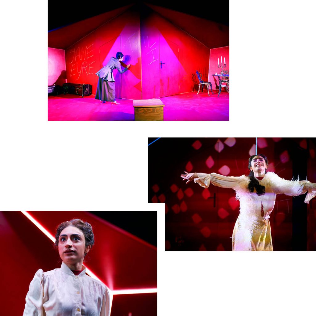 JANE EYRE GEHT IN FLAMMEN AUF: EIN ABEND FEMALE RAGE AM GORKI THEATER