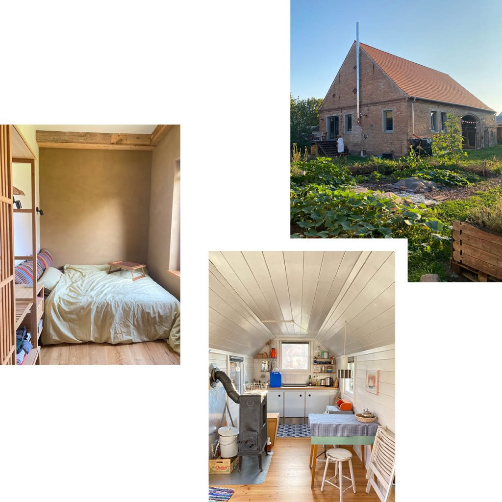 RAUSSCHAUEN, REINHORCHEN, RUNTERKOMMEN: ZU GAST IM BRANDENBURGER REFUGIUM V40 DER KÜNSTLERIN BETTINA KRIEG